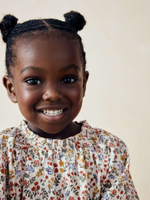 Блуза и легинсы в комплекте для девочки Next 386-047, Кирпичный, Белый