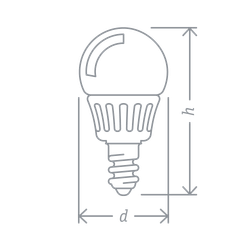 Лампа Navigator 94 468 NLL-G45-7-230-4K-E14