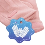 Перчатки женские с утеплителем «MINAKU», цвет английский пудровый, размер 23*8,5см, (пакет с подвесом)