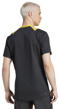 Мужская теннисная футболка Adidas Heat.Rdy Pro FreeLift 3D Rib T-Shirt - orange/black