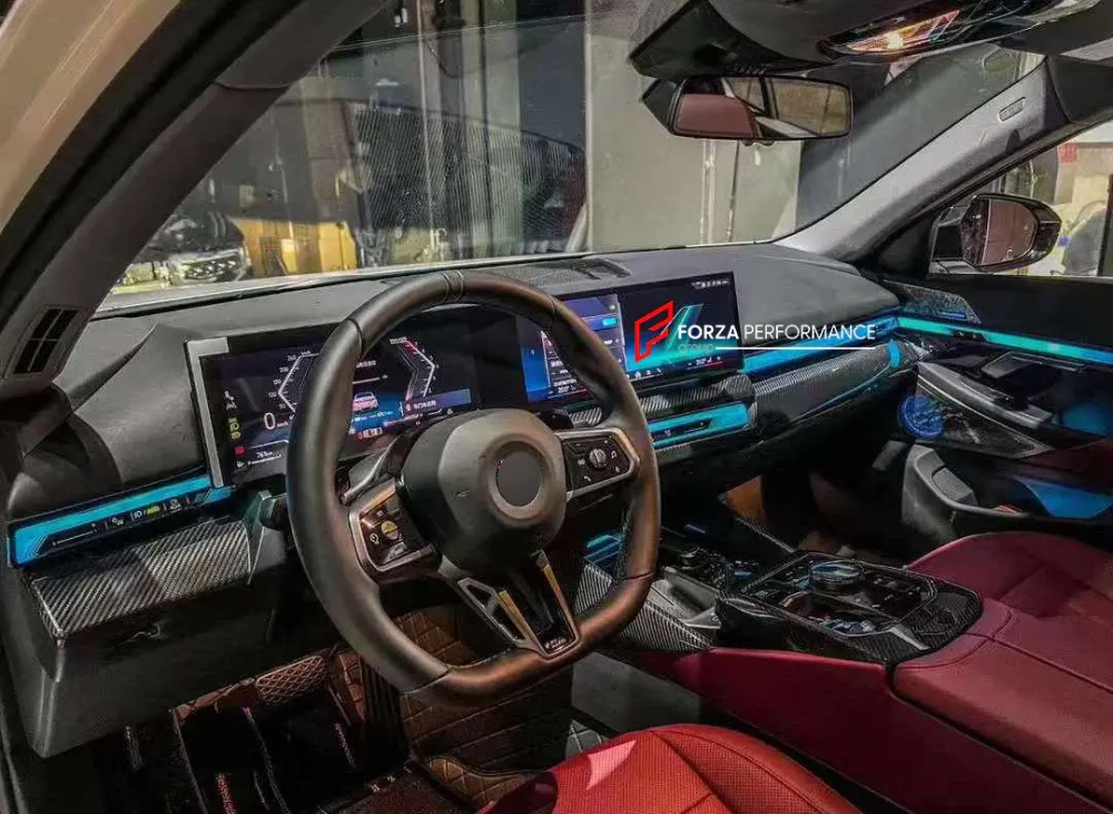 Карбоновый интерьерный обвес для BMW 5 серии G60 2023+ БМВ