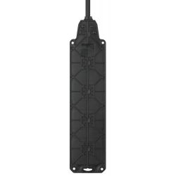 Удлинитель силовой ЭРА UK-4e-3x1,5-20m-IP44(KG) с заземлением 4 розетки каучук 20м КГ 3х1,5мм2 IP44