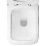 Унитаз-компакт Azario Glory 380х680х812 напольный, безободковый с быстросъемным сиденьем микролифт (AZ-49)