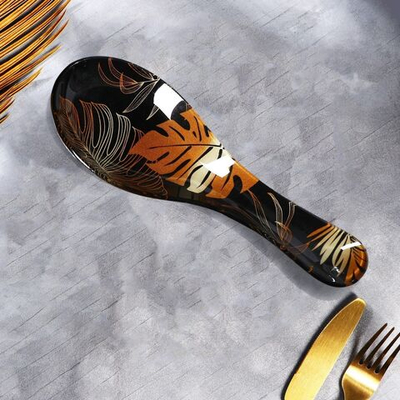 Подставка под ложку «Тропики» (21х7,5х2 см) (Цвет: не задано)