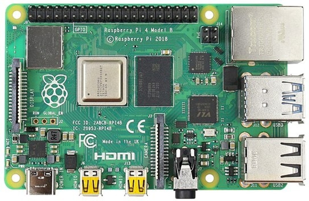 Микрокомпьютер  Raspberry Pi 4 Model B 1GB