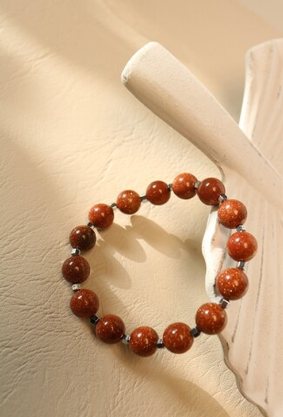 Браслет из авантюрина "Огненный импульс"