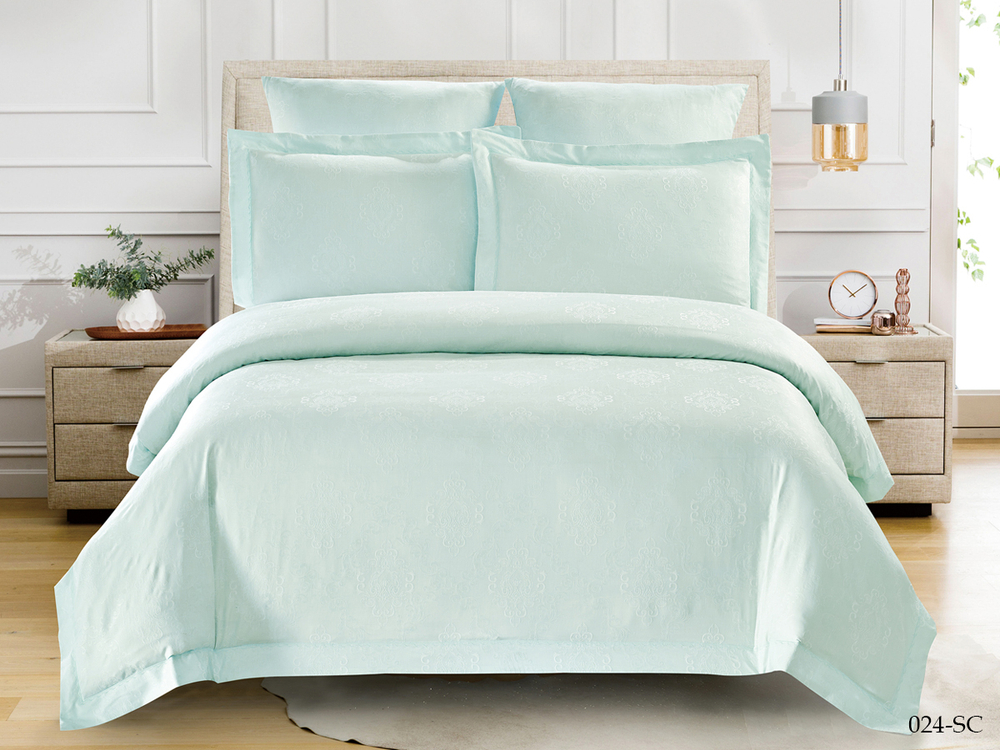 Постельное белье Cleo Soft Cotton евро 4 наволочки