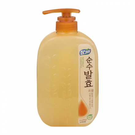 LION CHARMGREEN Pure Fermentation Grain 750ml Bottle Средство для мытья посуды, овощей и фруктов "CHARMGREEN Pure Fermentation" 5 злаков 750г