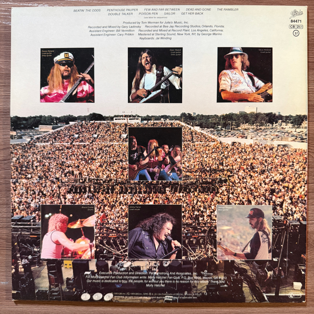 Molly Hatchet - Beatin' The Odds (Европа 1980г.)