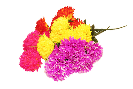 Букет крупных хризантем