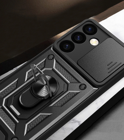Чехол с кольцом Bumper Case для Samsung Galaxy S24