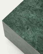 Журнальный столик Sorein из зеленого мрамора 100 x 50 см