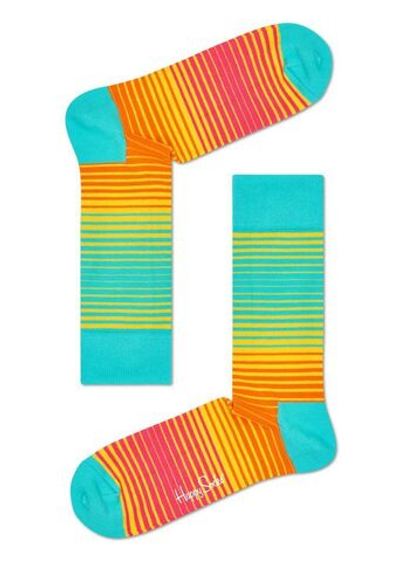 Носки унисекс Sunrise Sock с полосками (Размер: 29) (Цвет: темно-синий)
