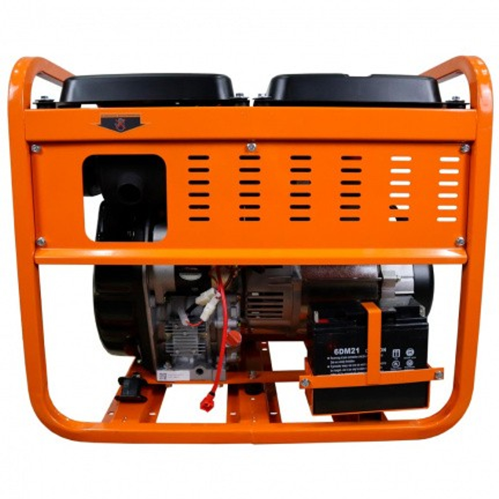 Электростанция дизельная с воздушным охлаждением LIFAN DG 9000E3A открытая DG9000E3A