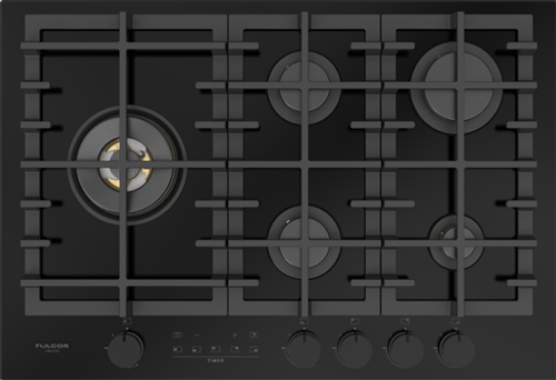 Газовая варочная панель Fulgor Milano FCLH 755 G T WK BK