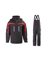 Костюм  Battle, черный, куртка+полукомбинезон