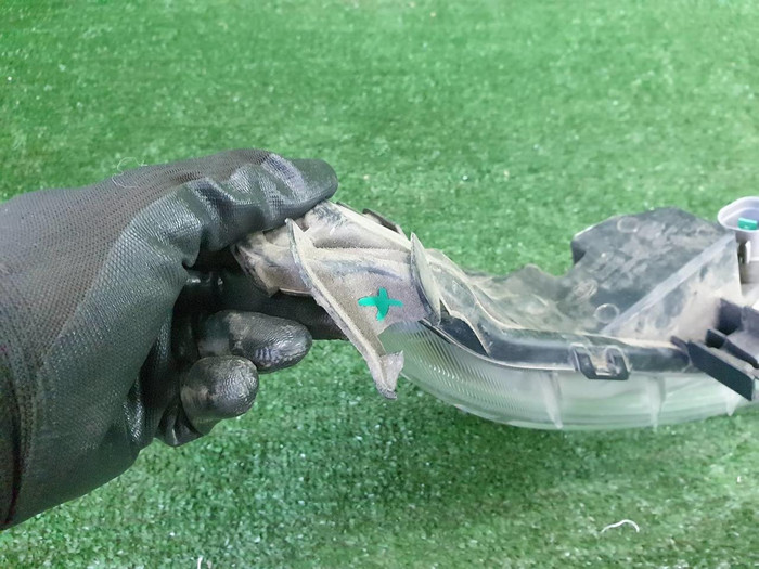 ДХО левый Kia Rio 4 X-line (2017-2020)