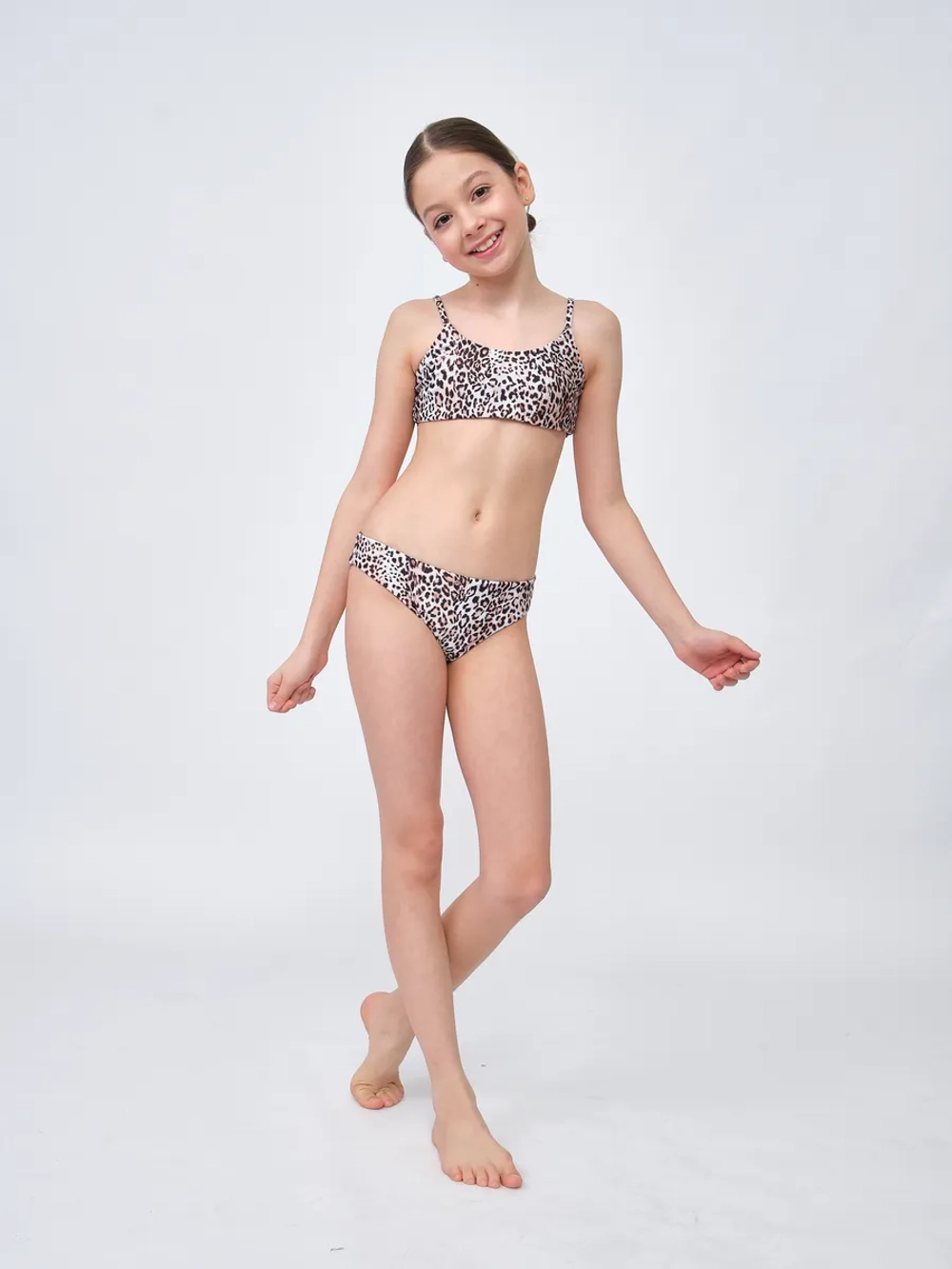 купальник раздельный с топом для бассейна