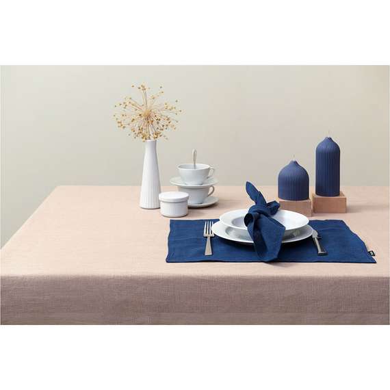 Свеча декоративная синего цвета Edge 10,5 см