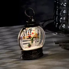 Светодиодный фонарь Снеговик 9×13×3.5 см., пластик, батарейки AG13х3, Luazon Lighting (7599711)