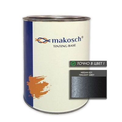 Автоэмаль makosch/NISSAN K21, Базовая эмаль, серый, перламутр, 800мл.