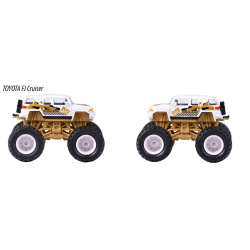 Машинка Majorette Toyota FJ Cruiser Gold Rockerz 2054033 02 монстр-трак 2054033 — фото 4