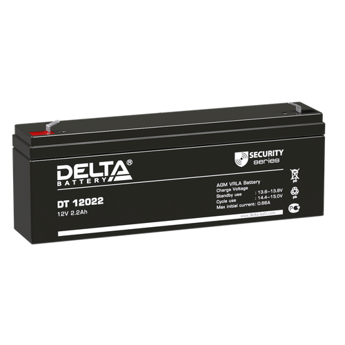 Аккумуляторные батареи DELTA DT 12022
