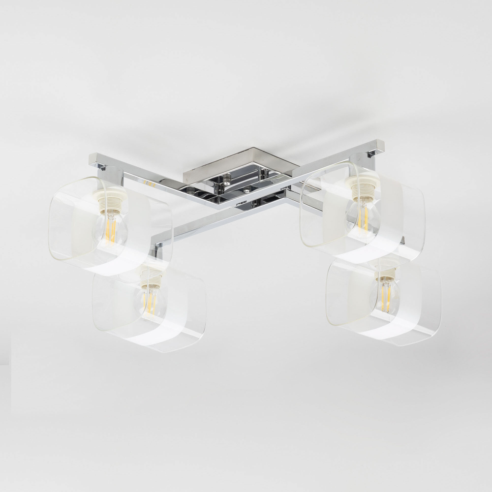 Citilux Вирта CL139141 Люстра потолочная Хром