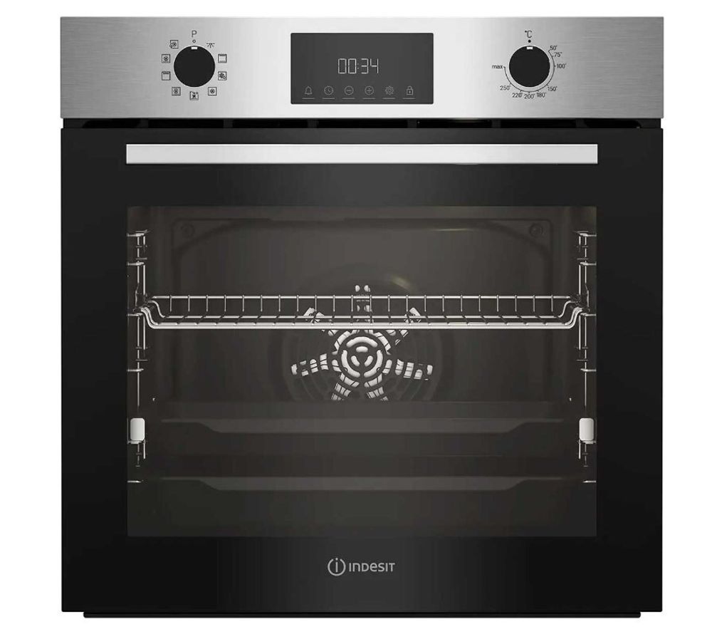 Электрический духовой шкаф. Indesit IFE 3841 J IX