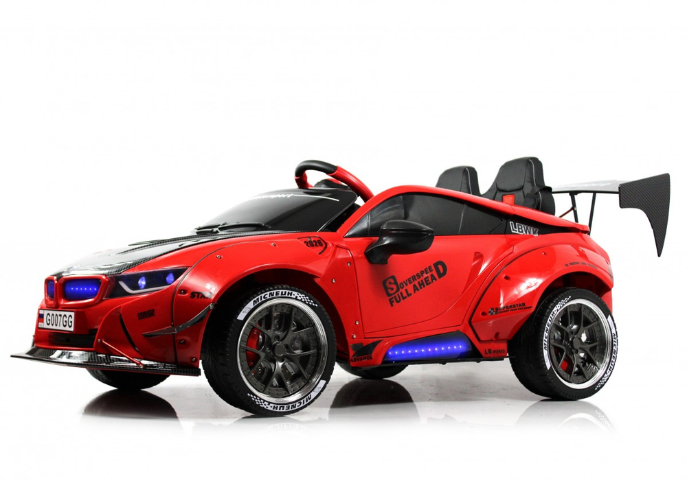 Детский электромобиль RiverToys G007GG красный