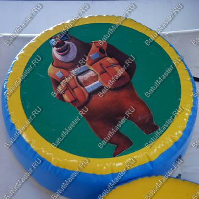 Элемент аквапарка "Леденец для прыжков" размер 0,8*0,8*0,6 м