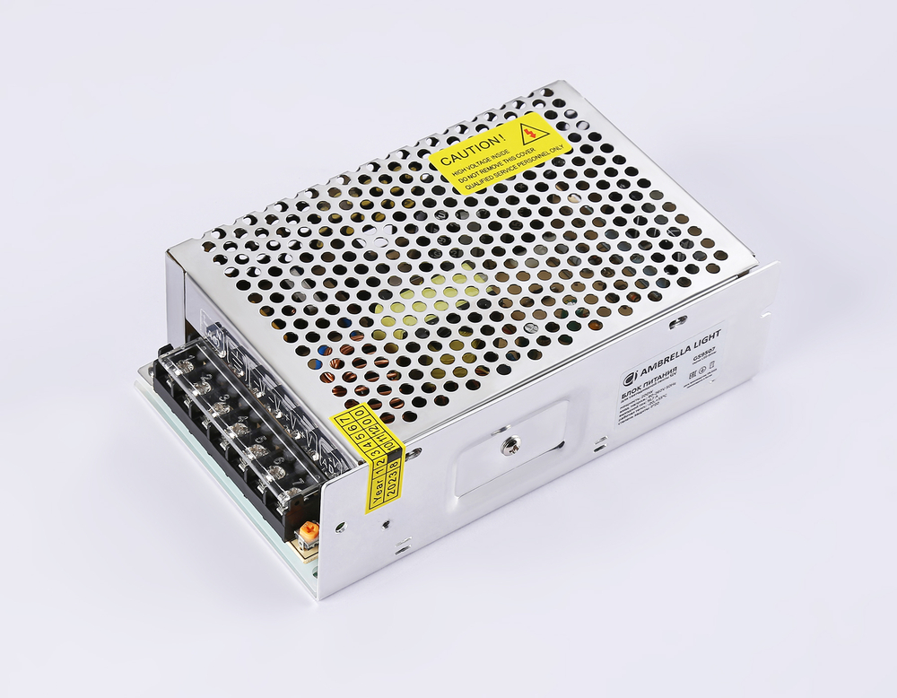 Блок питания для светодиодной ленты 12V 200W 16.7A IP20 90-260V 160*98*50 GS9507