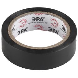 Изолента ЭРА ET155BLACK ПВХ 15мм х 5м черная
