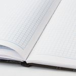 Блокнот А5 (135х206 мм), 80 л., твердый, клетка, выборочный лак, STAFF, "Мужской стиль", 111602