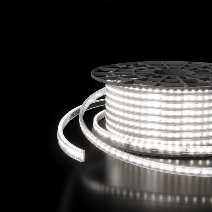 Светодиодная влагозащищенная лента Elektrostandard 14,4W/m 120LED/m 2835SMD холодный белый 50M a053640