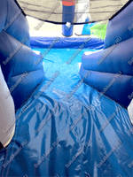 Коммерческий надувной водный батут с бассейном «Домик у моря» 10*7*5 м