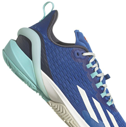 Мужские кроссовки теннисные Adidas Adizero Cybersonic M - bright royal/off white/flash aqua