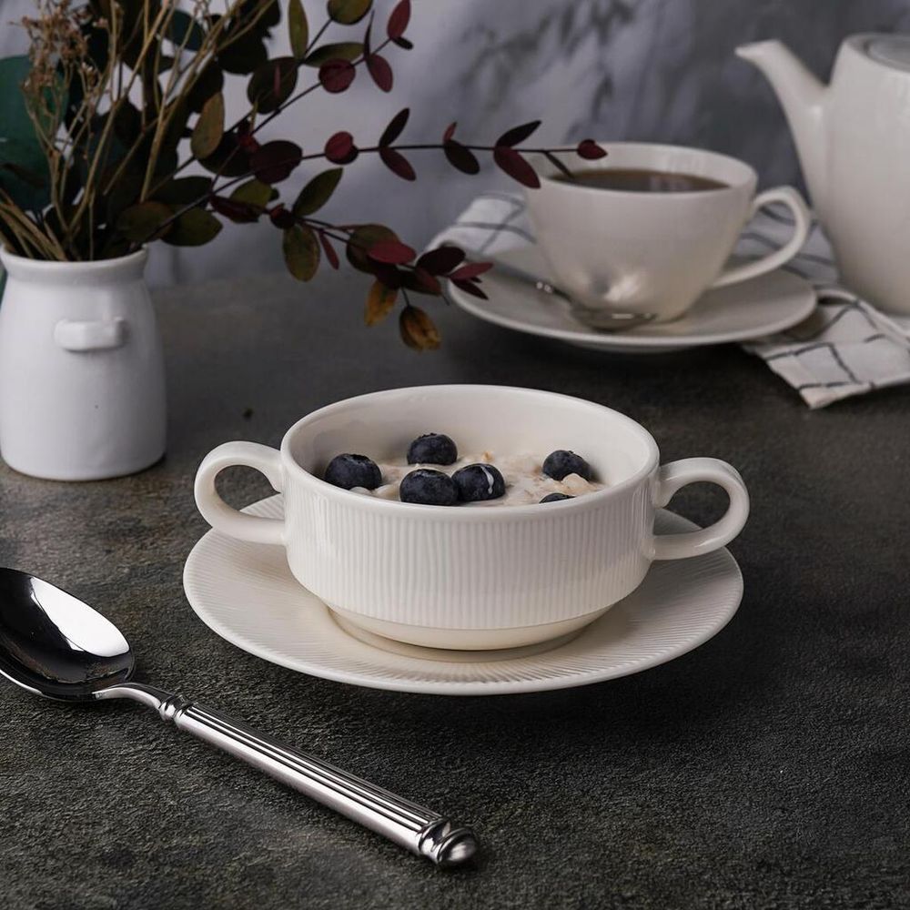 Бульонная пара 290 мл d 10,4 см h5,2 см Neo Silk Stackable Noble [6]