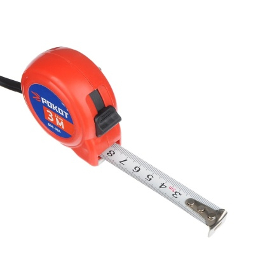 Рулетка 3м*16мм РОКОТ