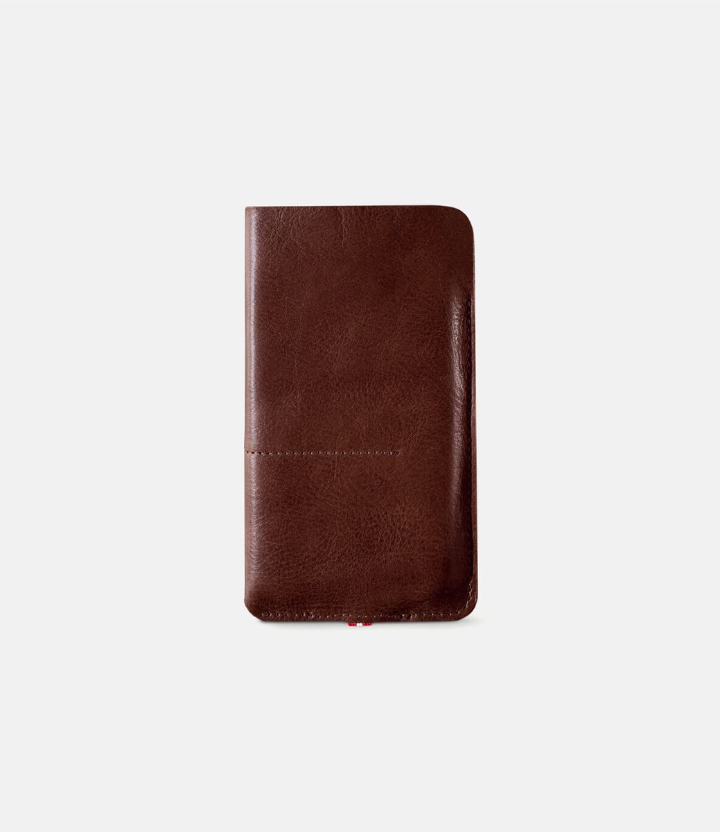 Hard Graft New Wild iPhone Case Chestnut — чехол из кожи для iPhone