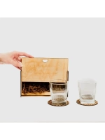 Набор бокалов с гравировкой в подарочной коробке