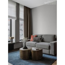 Набор из 2-х столиков Grannis, золотистые