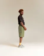 Шорты Called a Garment Tourist оливковые