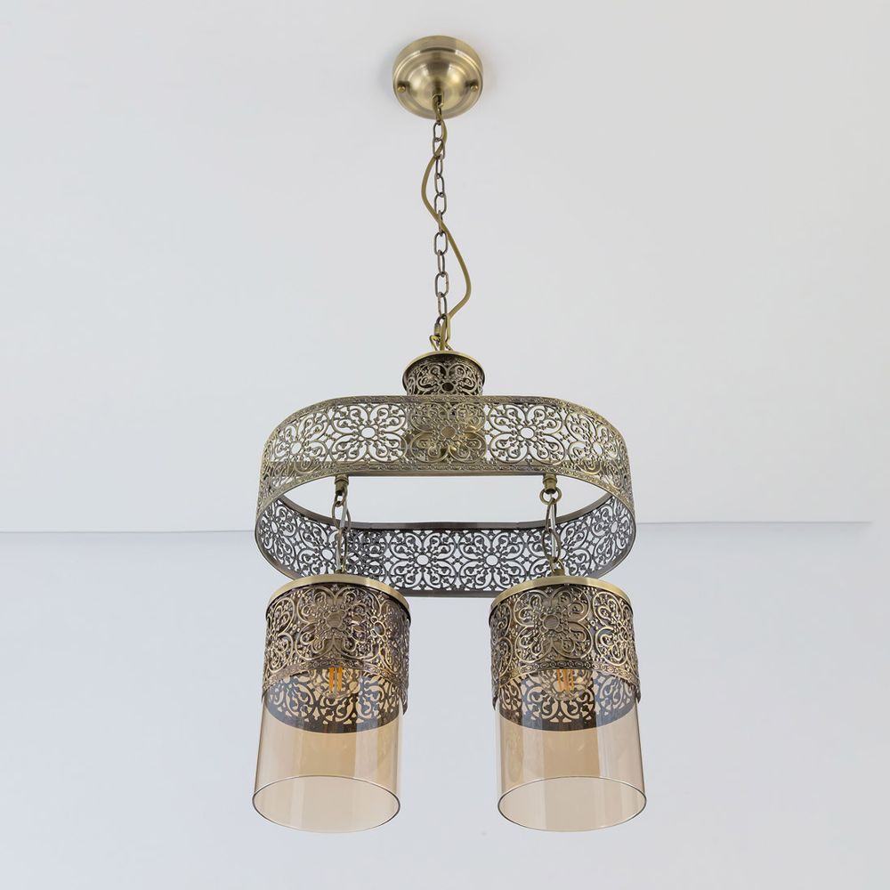 Citilux Эмир CL467223 Люстра подвесная Бронза