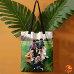 Сумка шоппер с принтом Stray Kids