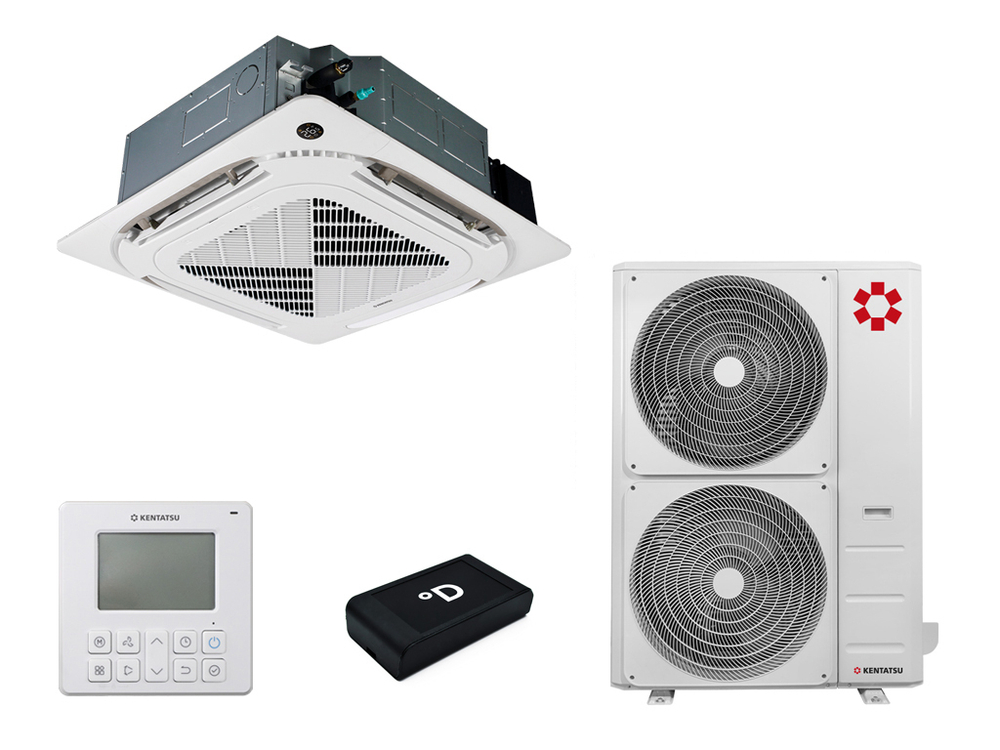 Кассетный кондиционер Kentatsu KSVB-R/KSUNB ksvb165hzan1r/ksunb165hzan3/kpu95-dr