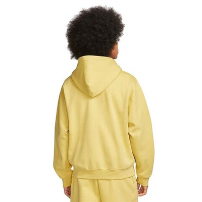 Баскетбольная толстовка Nike Solo Swoosh Saturn Yellow Sweatshirt