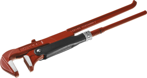 ЗУБР Мастер-90, №1, ключ трубный, прямые губки