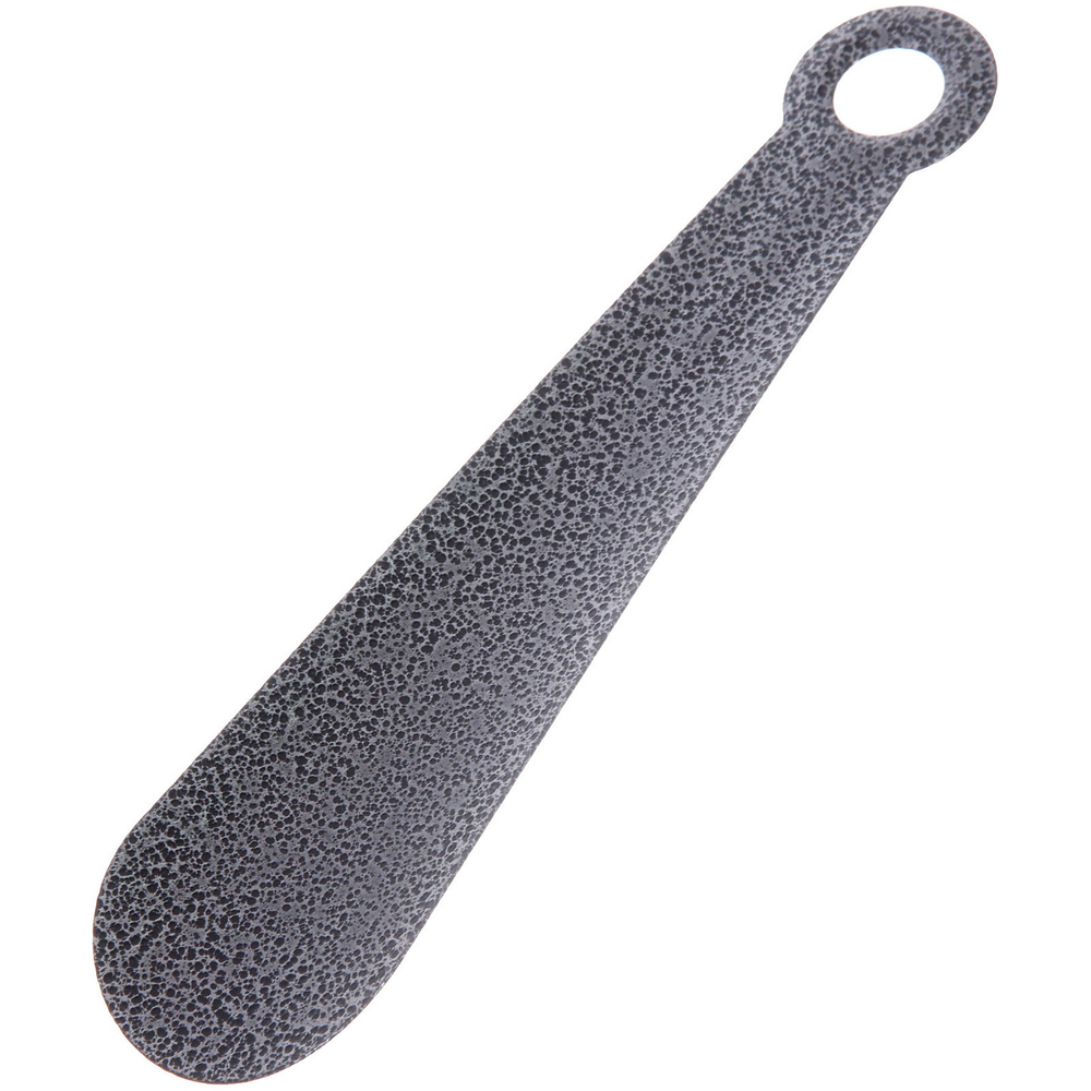 Ложка для обуви металлическая «Эстетика», цвет черный, 22см