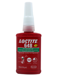 Loctite 648, фиксатор цилиндрических соединений высокопрочный.